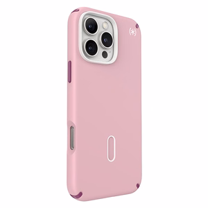 Speck Presidio2 Pro vāciņš ar MagSafe un ClickLock iPhone 16 Pro Max tālrunim, Wednesday Pink/Boysenberry Purple