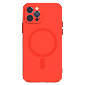 Viedtālruņa apvalks Tel Protect MagSilicone Case iPhone 13 Pro sarkans (m)