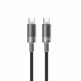 XO kabelis NB-Q282B PD USB-C - USB-C 1,0m 60W melns