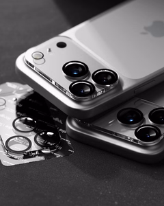 Ringke Camera Full Cover kameras aizsargstikls, 2 gab. komplekts iPhone 18 Pro Max, melns