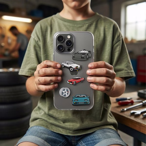 3D uzlīme Ātras automašīnas 5pcs komplekts