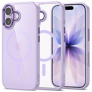 Tech-Protect MagMat MagSafe maciņš iPhone 17 caurspīdīgs violets