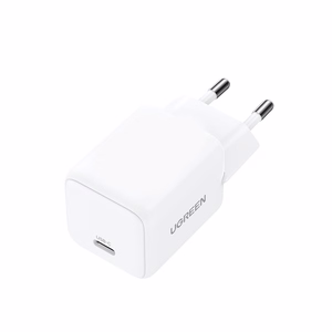 Ugreen Nexode N Series X512 20W GaN 1x USB-C tīkla lādētājs - balts