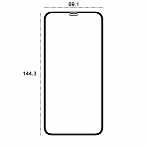 Etteri rūdīts 9D stikls iPhone 11 6,1"