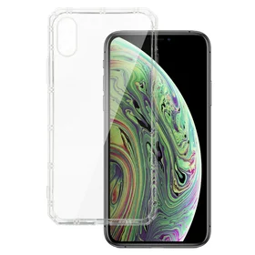 Bruņu antishock viedtālruņa apvalks Iphone X/XS caurspīdīgs