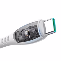 Joyroom S-A59 Vibrant Series 3A USB-A - USB-C kabelis 1.2m - balts