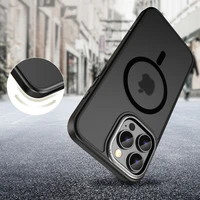 Tech-Protect MagEdge Magnētiskais viedtālruņa apvalks iPhone 16 Pro - daļēji caurspīdīgs