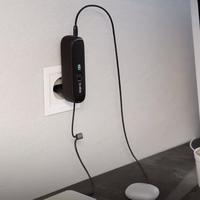 SBS Hybrid PD 20W 5000mAh portatīvais lādētājs ar iebūvētu kabeli un salokāmu spraudni - melna