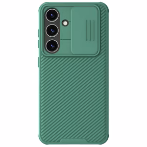 Nillkin CamShield Pro bruņots viedtālruņa apvalks ar kameras vāciņu Samsung Galaxy S24+ - zaļš