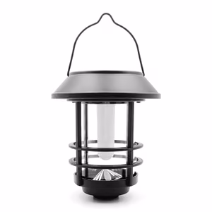 Forever Light Solar LED lampa lantern SUNARI FLS-40 melns