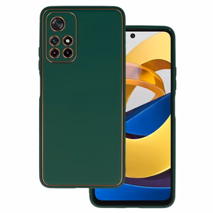 TEL PROTECT Luxury viedtālruņa apvalks Xiaomi Redmi Note 11 5G/Note 11S 5G/Poco M4 Pro 5G tumši zaļš