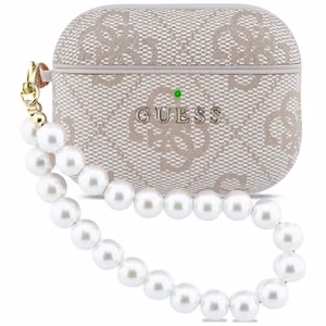 Guess 4G Pearl Strap Case for AirPods Pro 3 - Pink