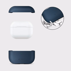 Tech-Protect NaturalFit Чехол для AirPods Pro 3 - тёмно-синий