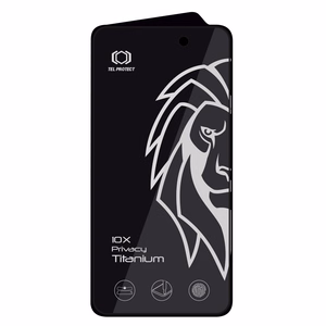 Rūdītais stikls Tel Protect 10X Privacy Titanium paredzēts Iphone 17 Pro Max