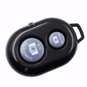 Bluetooth foto tālvadības pults melns