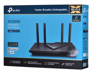 TP-Link Archer AX3000 multi-gigabitu Wi-Fi 6 maršrutētājs ar 2,5G portu