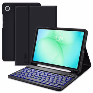 Tech-Protect SC Pen Case for Samsung Galaxy Tab A9 / A11 8.7 X110 / X115 / X133 / X135 - Black
