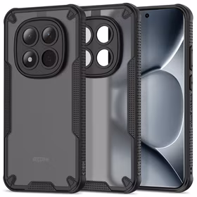 Tech-Protect izturīgs aizsargvāciņš priekš Xiaomi Poco M8 Pro / Xiaomi Redmi Note 15 Pro+ 5G - Melns