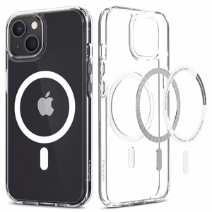 Spigen Ultra Hybrid Mag viedtālruņa apvalks ar MagSafe iPhone 13 - balts