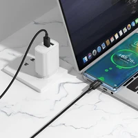 Borofone Kabelis BX120 Placer - Type C uz Type C - PD 60W 1 metrs melns