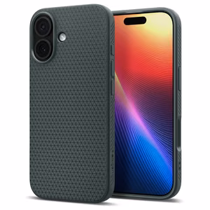 Spigen Liquid Air viedtālruņa apvalks iPhone 17 - zaļa