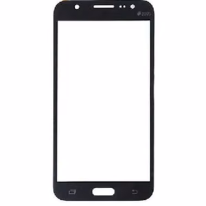 Ārējais ekrāna stikls, saderīgs ar Samsung J500 J5, melns HQ