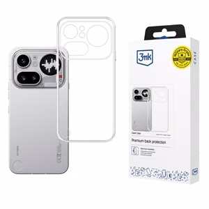 3mk Clear Case maciņš Nothing Phone (4a) Pro - caurspīdīgs