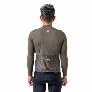 Rockbros 15220003003 ROAD TO SKY men's cycling jersey long sleeve M - green