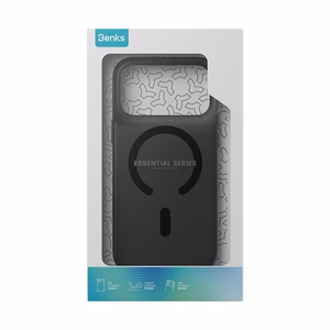 Melns Benks Magnetic Lucid Armor Pro kevlara vāciņš ar metāla rāmi (C.K.PC.AP.BK.0073), paredzēts iPhone 18 Pro Max / iPhone 17 Pro Max ar Camera Control pogu