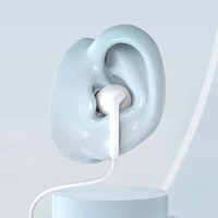 Dudao X3C+ vadu USB-C ieliekamās austiņas 1.2m - baltas