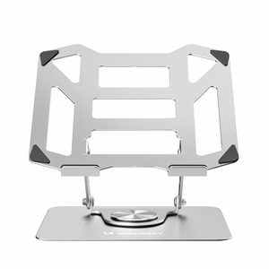 Wozinsky WDCX-X19-AB HardStand 360° Вращающаяся Подставка для Ноутбука и Планшета - Серебристый