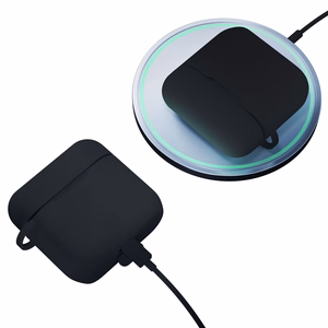 3mk Silicone силиконовый чехол Apple AirPods 3-го поколения - черный