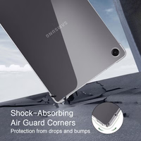 Tech-Protect FlexAir apvalks Samsung Galaxy Tab A9+ / A11+ - caurspīdīgs