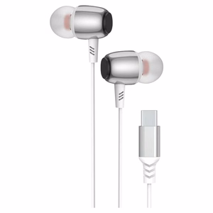 Austiņas ar vadu USB-C (DAC) Blue Star M09C 1,2 m balta