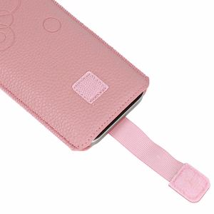 WONDER Deko Pouch Case (Size M) for Iphone 5/Nokia 215 4G/225/5310 2020 pink