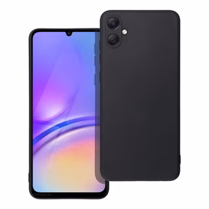 Matētais viedtālruņa apvalks SAMSUNG A05 - melns