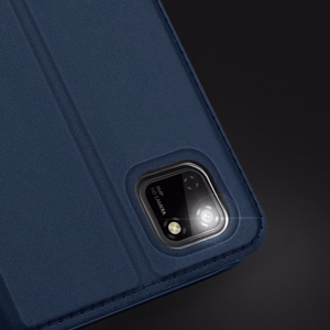 DUX DUCIS Skin Pro grāmatas tipa viedtālruņa apvalks Huawei Y5p rozā