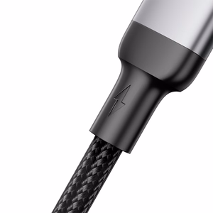 Joyroom Extraordinary Series A10 USB-A / Lightning 2.4A kabelis 1.2 m - melns
