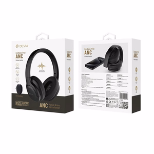 Devia Bluetooth austiņas EarBass Pro1 melnas ar ANC