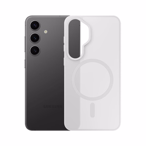 3mk Smoke MagCase priekš Samsung Galaxy S25 balts-caurspīdīgs
