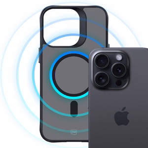 3mk Dūmu MagCase ar MagSafe iPhone 14 Pro Max - daļēji caurspīdīgs