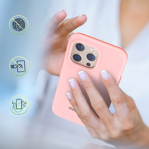 Choetech MFM Anti-drop case Made For MagSafe for iPhone 13 Pro Max pink (PC0114-MFM-PK)
