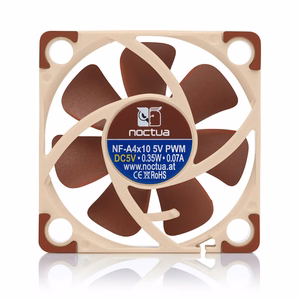 Noctua NF A4x10 5V PWM Datora korpusa ventilators 4 cm brūns