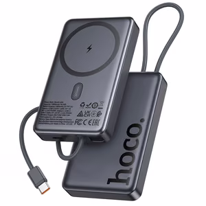 External battery Power Bank Hoco Q44 20W MagSafe 10000mAh black