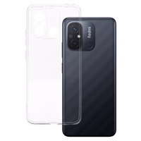 Ultra Clear 1mm viedtālruņa apvalks Xiaomi Redmi 12C/11A (m) - caurspīdīgs