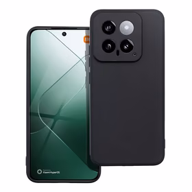 MATT viedtālruņa apvalks XIAOMI 14 melna