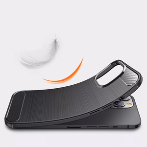 Back Case CARBON for HUAWEI P SMART 2019 Black