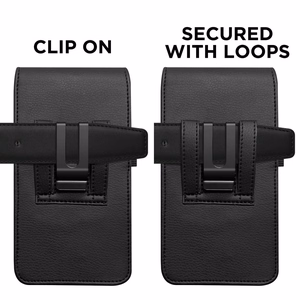 Tech-Protect SM75 viedtālruņa apvalks 5.8–6.8" viedtālruņiem - melns