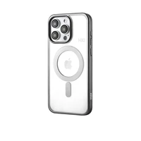 HDD Electro MagSafe apvalks Apple iPhone 17 Pro Max pelēks