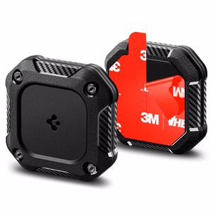 Spigen Tough Armor viedtālruņa apvalks AirTag 1/2 - Melns